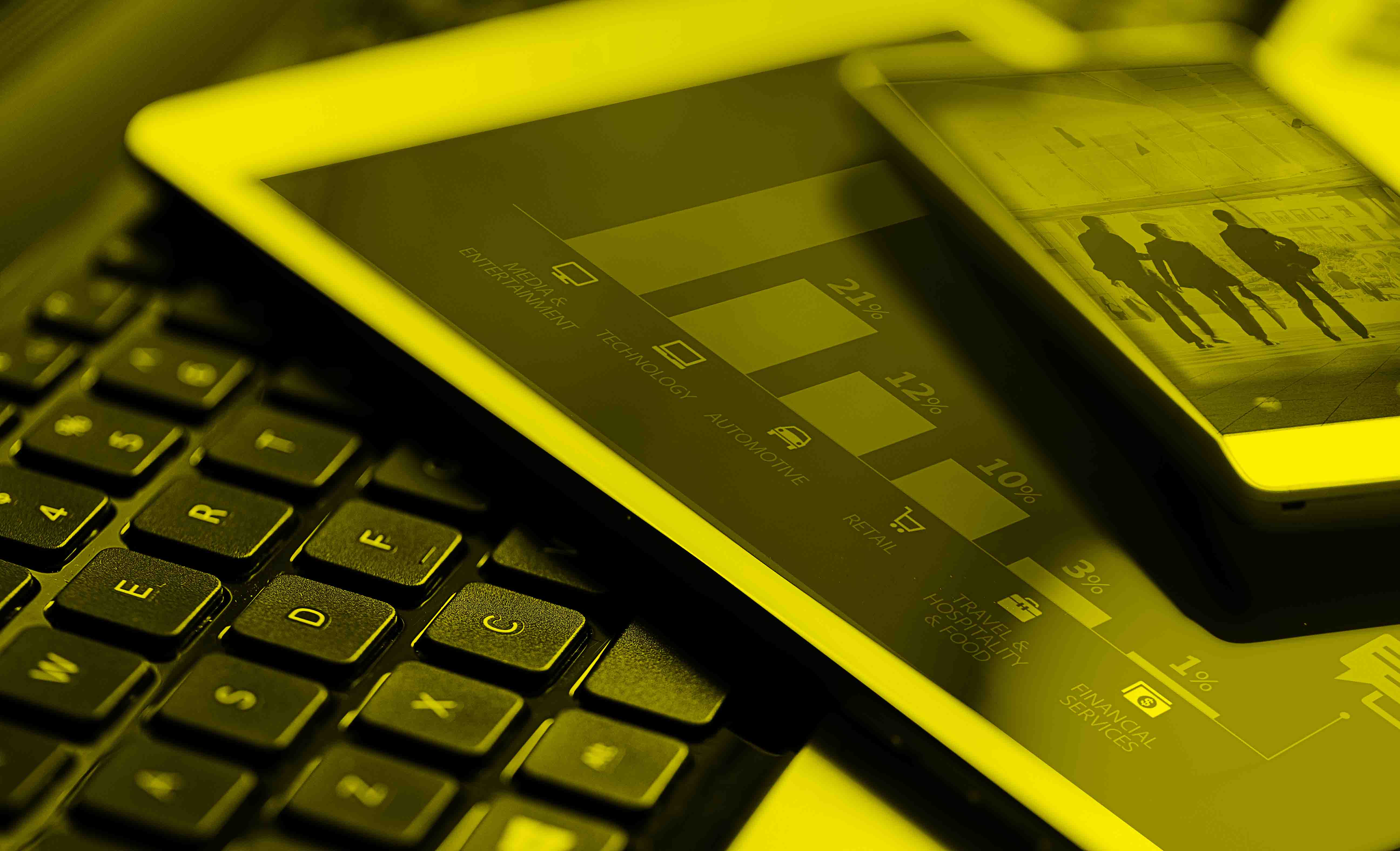 mobile tablet keyboard screen yellow.jpg